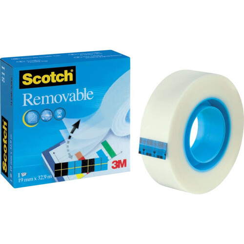 3M Nastro Adesivo Magic 811 19 mm. x 33 mt. Col. Trasparente