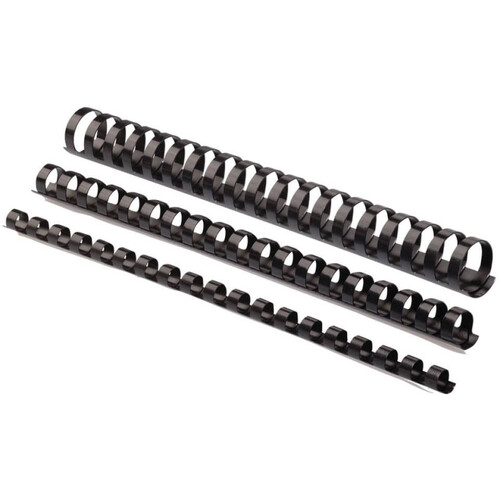 FELLOWES Dorsi a Spirale Rilegafogli 19 mm Col. Nero 5347705 - Conf. 100 pezzi