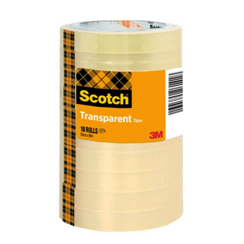 3M Nastro Adesivo Multiuso 508 15 mm. x 66 mt. Col. Trasparente 66224