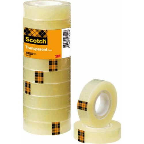 3M Nastro Adesivo Multiuso 508 15 mm. x 33 mt. Col. Trasparente 65891