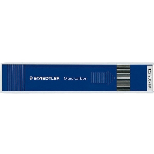 STAEDTLER Astuccio Mine Mars Carbon 200-B 2 mm