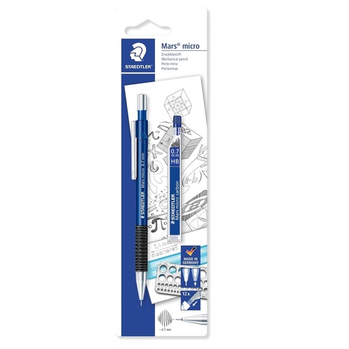STAEDTLER Penna Portamine Marsmicro con Astuccio 12 mine