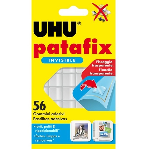 UHU Gommini Adesivi Patafix Col. Trasparente D1601/34992