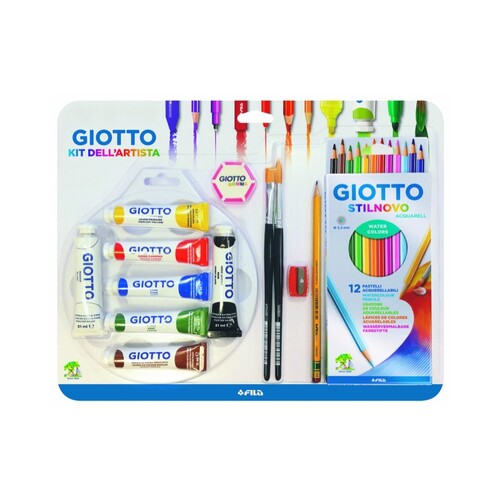 GIOTTO Kit Artista Accessori Pittura e Colori