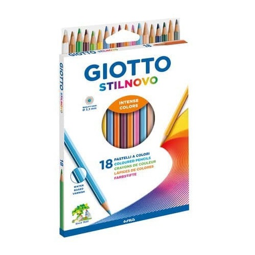 GIOTTO Stilnovo Pastelli 18 Colori