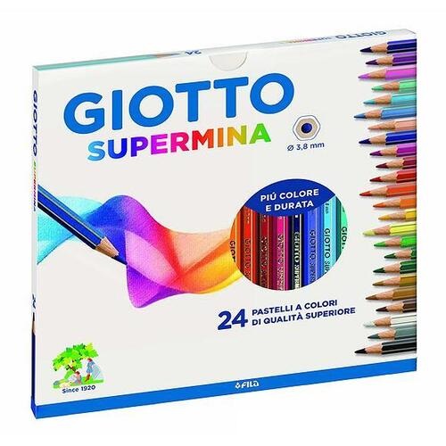 GIOTTO Supermina Pastelli 24 Colori