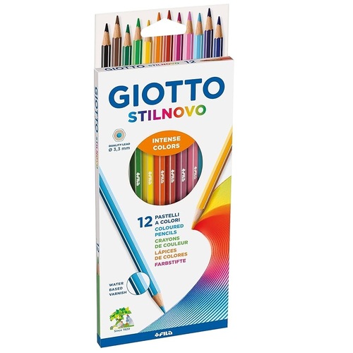 GIOTTO Stilnovo Pastelli 12 Colori