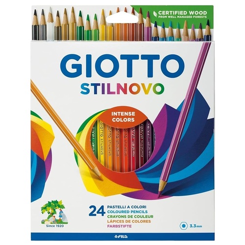GIOTTO Stilnovo Pastelli 24 Colori