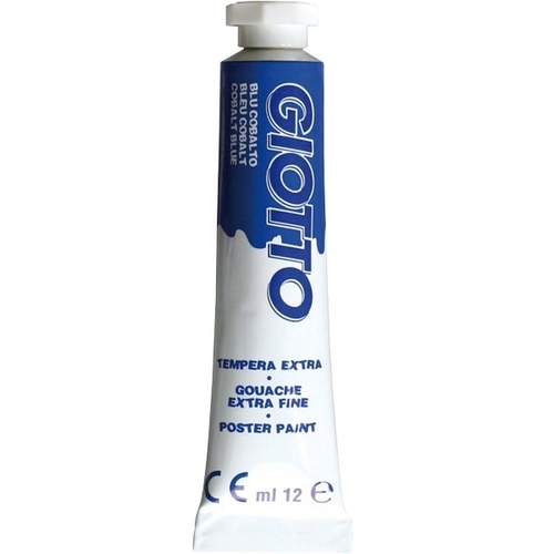 GIOTTO Colore a Tempera Liquida Tubetto 12 ml. Col. Blu Cobalto 16
