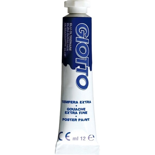 GIOTTO Colore a Tempera Liquida Tubetto 12 ml. Col. Blu Oltremare 17