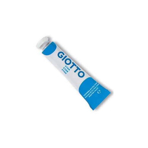 GIOTTO Colore a Tempera Liquida Tubetto 7,5 ml. Col. Ciano Prussia 15