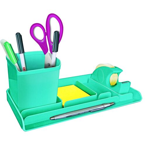 ARDA Set Cancelleria Mydesk Vuoto Col. Turchese