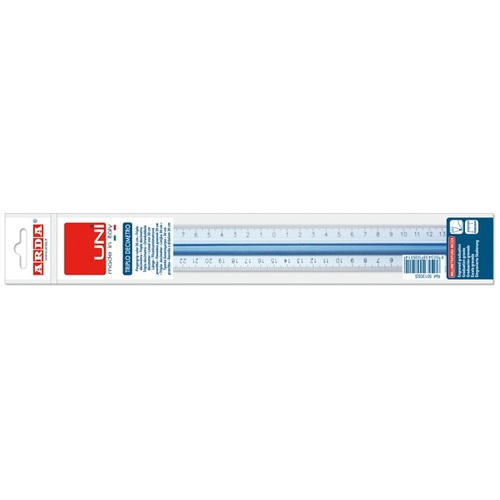 ARDA Triplo Decimetro in Plastica 30 cm.