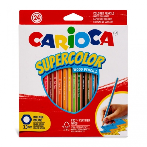 CARIOCA Supercolor Pastelli 24 Colori