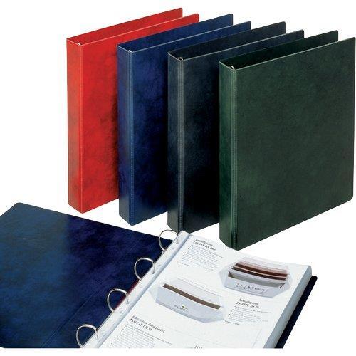 ESSELTE Raccoglitore a 4 Anelli Prestige Dorso 30 mm. 23x33 cm. Col. Blu