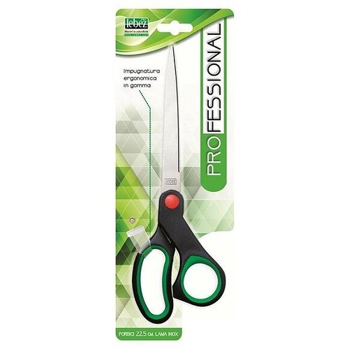 LEBEZ Forbici Manico in Gomma 22,5 cm
