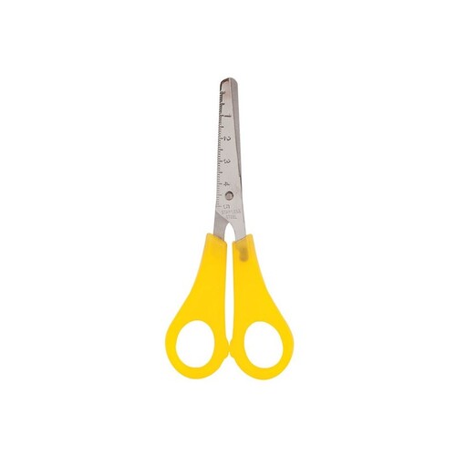 NICKOFFICE Forbice Collage Fluo Centimetrata 14/007